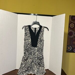 Peasant Mixage Tunic Mini Dress Sz M